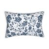 Blue Roses Lumbar Pillow