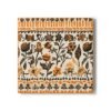 Fall Flowers Ceramic Tile Coaster