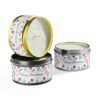 Happy Birthday 8oz candle tins all colors
