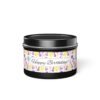 Happy Birthday black 4oz candle tin