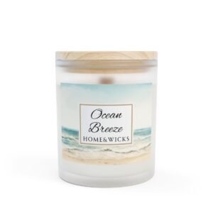 Ocean Breeze Wood Wick Candle