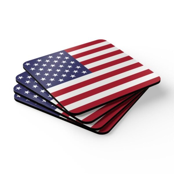 american flag coasters set of 4