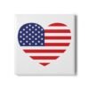 american flag heart ceramic tile coaster american flag heart ceramic tile coaster