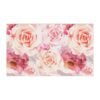 bohemian rose floral tea towel