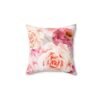 bohemian rose square pillow bohemian rose square pillow