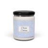 clean cotton candle 9oz clear jar