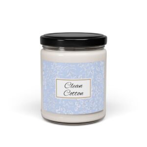 clean cotton candle 9oz clear jar clean cotton candle 9oz clear jar