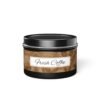 fresh coffee 4oz candle black tin jar