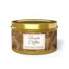 fresh coffee coconut soy wax candle gold 8 oz jar