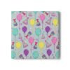 happy birthday ceramic tile coaster square