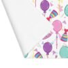 happy birthday placemat white showing back side happy birthday placemat white showing back side