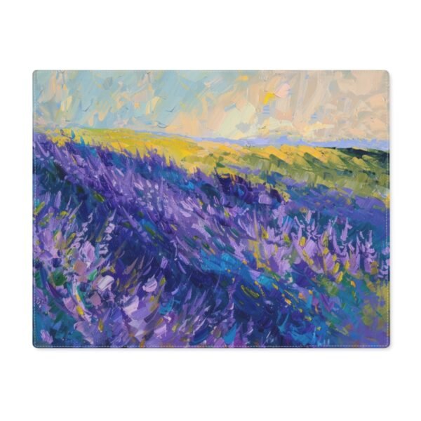 lavender fields placemat