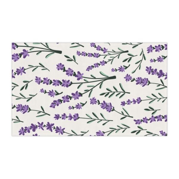 lavender sprigs kitchen floral tea towel lavender sprigs kitchen floral tea towel