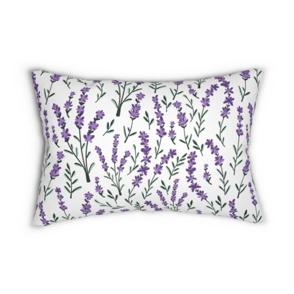 lavender sprigs lumbar pillow lavender sprigs lumbar pillow