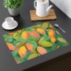 mangoes placemat on table