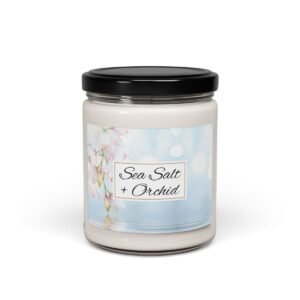sea salt orchid soy wax candle sea salt orchid soy wax candle