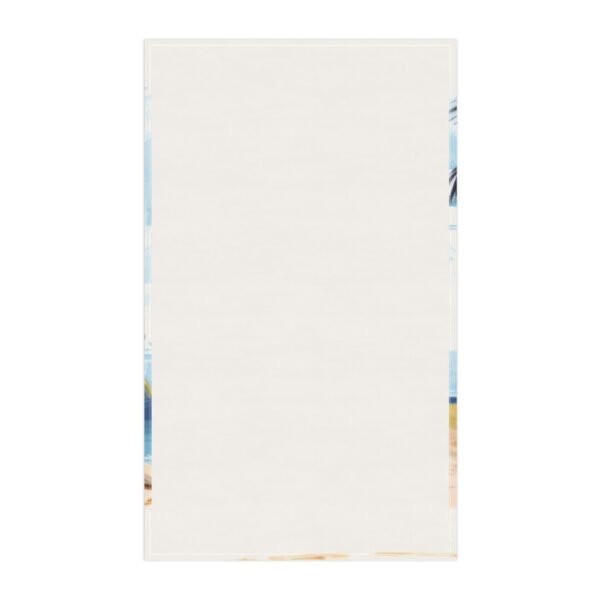 tropical retreat kitchen tea towel backview