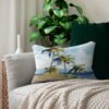 tropical retreat lumbar pillow on sofa tropical retreat lumbar pillow on sofa