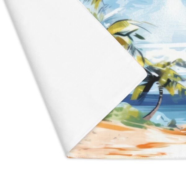 tropical retreat placemats back side view tropical retreat placemats back side view