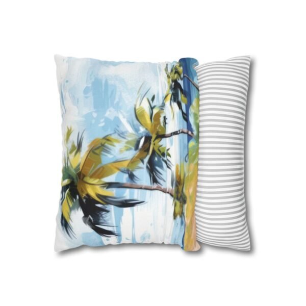 tropical retreat square pillow no insert
