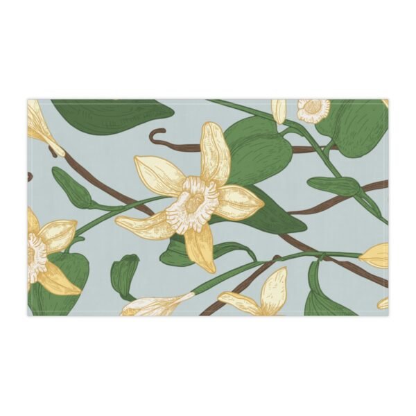 vanilla bean botanical tea towel