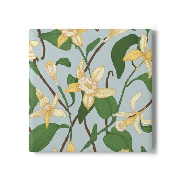 vanilla bean ceramic tile coaster square vanilla bean ceramic tile coaster square