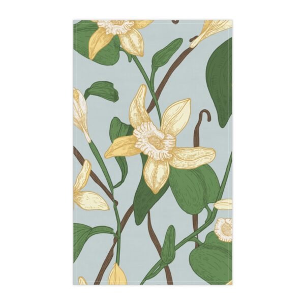 vanilla bean kitchen tea towel