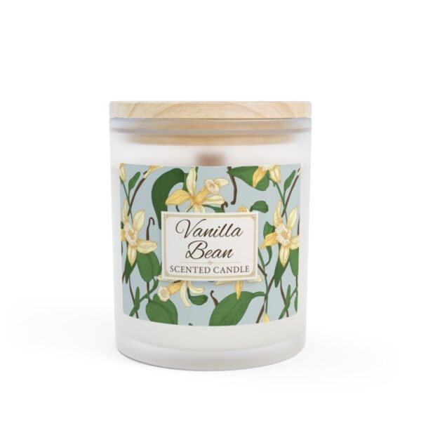 vanilla bean wood wick candle