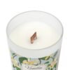 vanilla bean wood wick candle top view