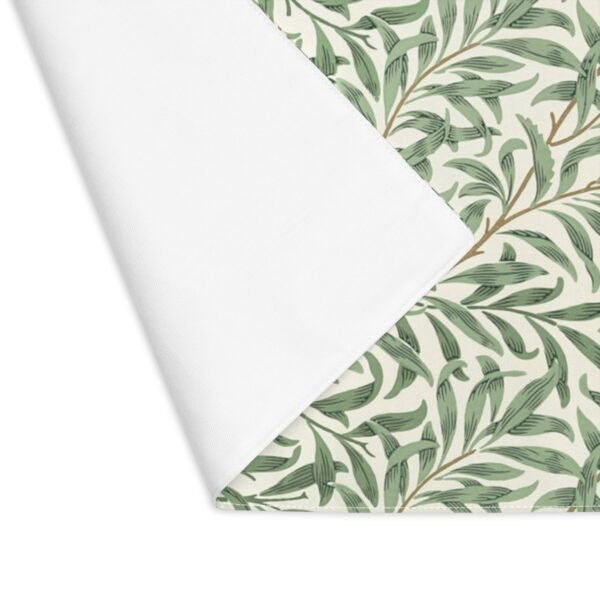 willow bough placemat back side view