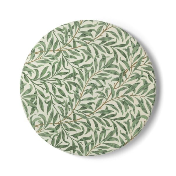 willow boughs ceramic tile coaster round willow boughs ceramic tile coaster round