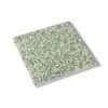willow boughs ceramic tile coaster square angled view willow boughs ceramic tile coaster square angled view