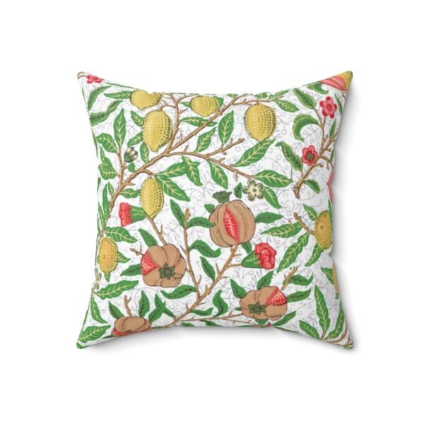 Fruit William Morris Square Pillow 18x18 Fruit William Morris Square Pillow 18x18