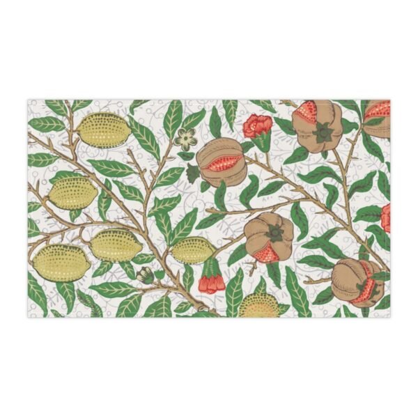 Fruit William Morris tea towels horizontal