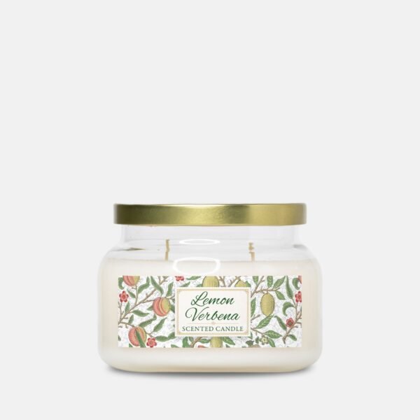 Lemon Verbena double wick candle in apothecary jar Lemon Verbena double wick candle in apothecary jar