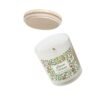 Lemon Verbena wood wick candle with lid off Lemon Verbena wood wick candle with lid off