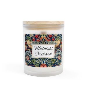 Midnight Orchard wood wick candle