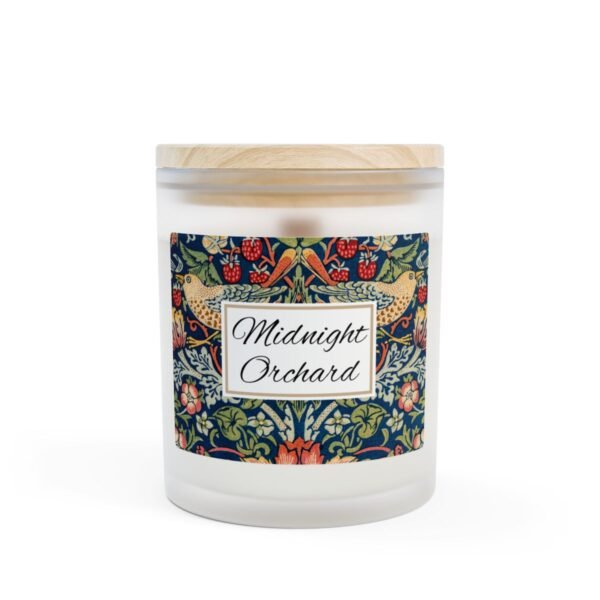 Midnight Orchard wood wick candle