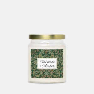 Oakmoss Amber Apothecary Candle