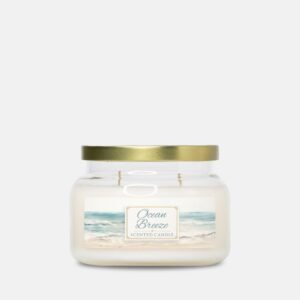 Ocean Breeze 2 wick apothecary candle