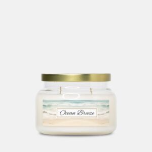 Ocean Breeze 2 wick apothecary candle