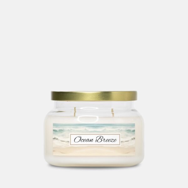 Ocean Breeze 2 wick apothecary candle
