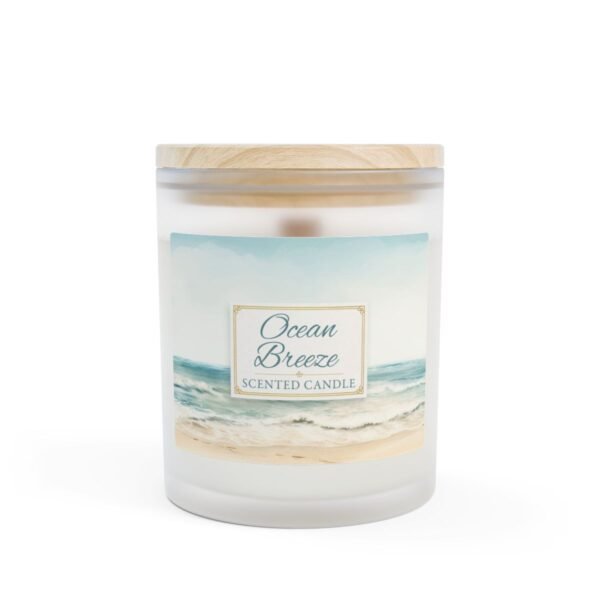 Ocean Breeze wood wick candle