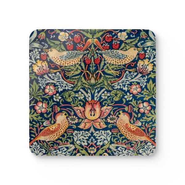 Strawberry Thief Coasters Set front view