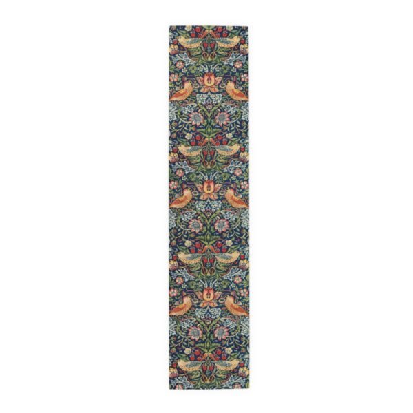 Strawberry Thief polyester table runner 16x72 Strawberry Thief polyester table runner 16x72