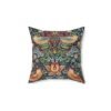Strawberry thief Square Pillow 14x14