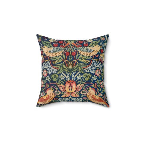 Strawberry thief Square Pillow 14x14