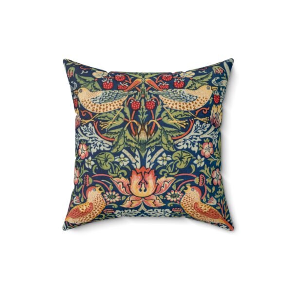 Strawberry thief Square Pillow 16x16