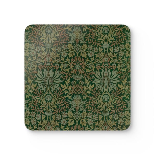 flower garden hardboard coaster set