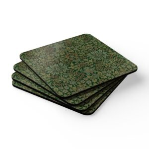 flower garden hardboard coaster set of 4 flower garden hardboard coaster set of 4